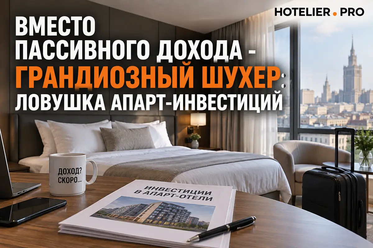 ВМЕСТО ПАССИВНОГО ДОХОДА - ГРАНДИОЗНЫЙ ШУХЕР: ЛОВУШКА АПАРТ-ИНВЕСТИЦИЙ