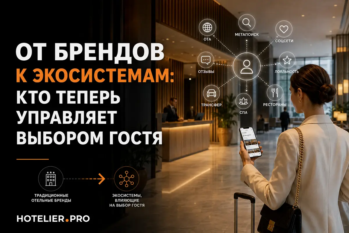 ОТ БРЕНДОВ К ЭКОСИСТЕМАМ: КТО ТЕПЕРЬ УПРАВЛЯЕТ ВЫБОРОМ ГОСТЯ