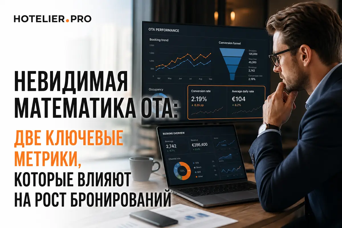 НЕВИДИМАЯ МАТЕМАТИКА OTA: ДВЕ КЛЮЧЕВЫЕ МЕТРИКИ, КОТОРЫЕ ВЛИЯЮТ НА РОСТ БРОНИРОВАНИЙ
