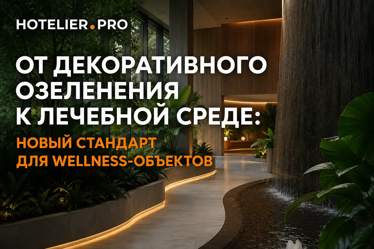 ОТ ДЕКОРАТИВНОГО ОЗЕЛЕНЕНИЯ К ЛЕЧЕБНОЙ СРЕДЕ: НОВЫЙ СТАНДАРТ ДЛЯ WELLNESS-ОБЪЕКТОВc