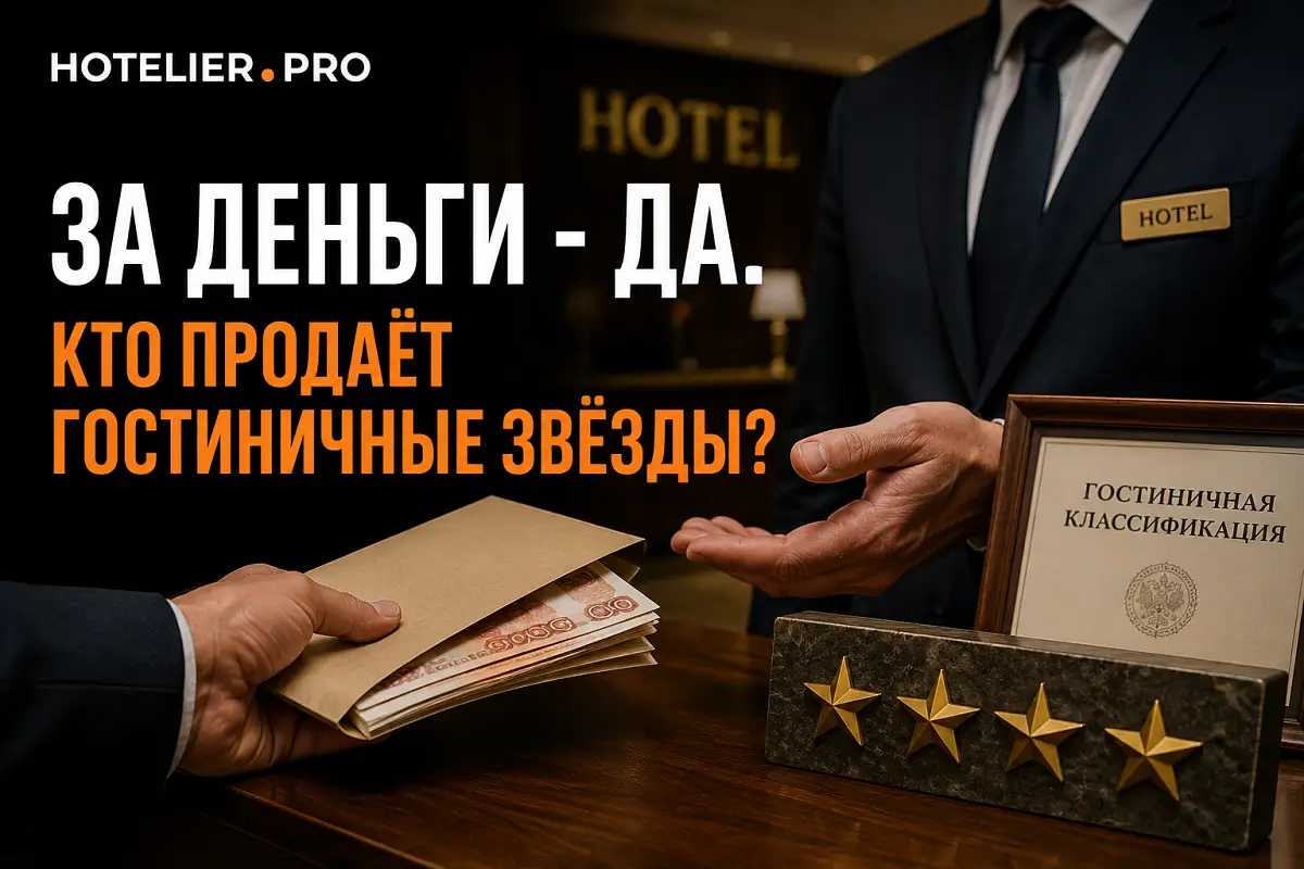 ЗА ДЕНЬГИ - ДА. КТО ПРОДАЁТ ГОСТИНИЧНЫЕ ЗВЁЗДЫ?