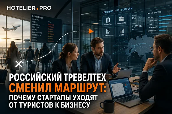РОССИЙСКИЙ ТРЕВЕЛТЕХ СМЕНИЛ МАРШРУТ: ПОЧЕМУ СТАРТАПЫ УХОДЯТ ОТ ТУРИСТОВ К...