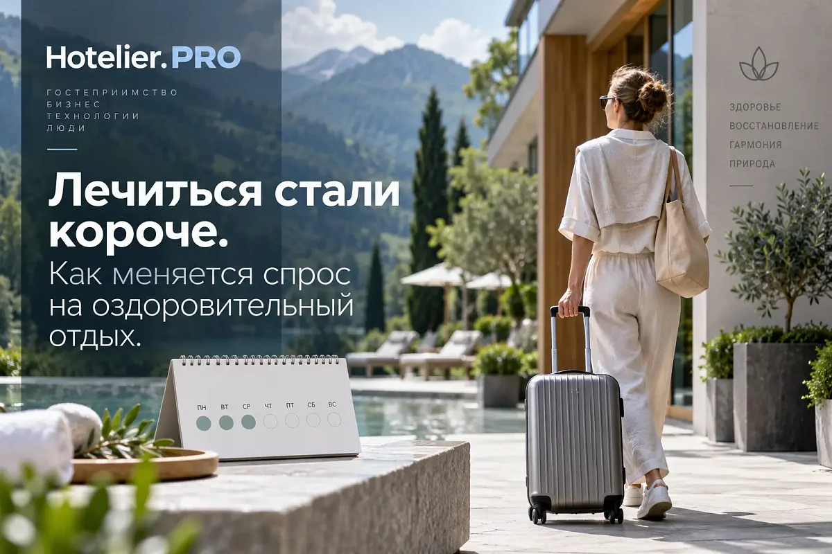 ЛЕЧИТЬСЯ СТАЛИ КОРОЧЕ. КАК МЕНЯЕТСЯ СПРОС НА ОЗДОРОВИТЕЛЬНЫЙ ОТДЫХ