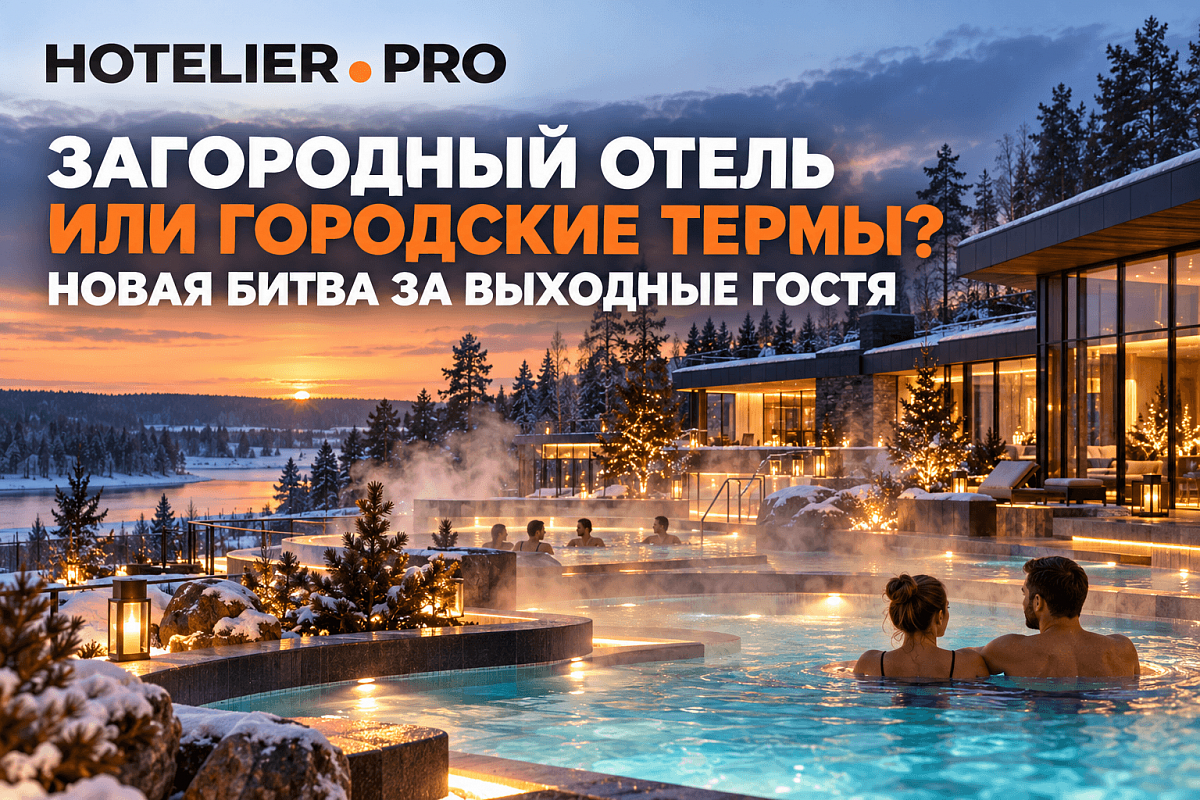 ЗАГОРОДНЫЙ ОТЕЛЬ ИЛИ ГОРОДСКИЕ ТЕРМЫ? НОВАЯ БИТВА ЗА ВЫХОДНЫЕ ГОСТЯ