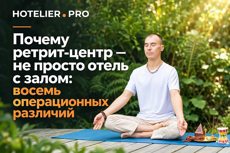 ПОЧЕМУ РЕТРИТ-ЦЕНТР — НЕ ПРОСТО ОТЕЛЬ С ЗАЛОМ: ВОСЕМЬ ОПЕРАЦИОННЫХ РАЗЛИЧИЙ