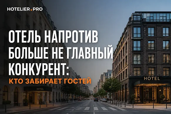 ОТЕЛЬ НАПРОТИВ БОЛЬШЕ НЕ ГЛАВНЫЙ КОНКУРЕНТ: КТО ЗАБИРАЕТ...